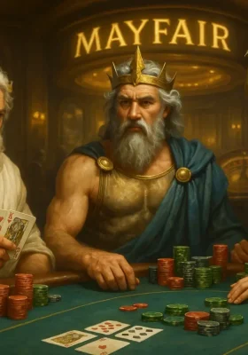Zeus III с уникальными бонусами: греческие боги в казино Мейфера